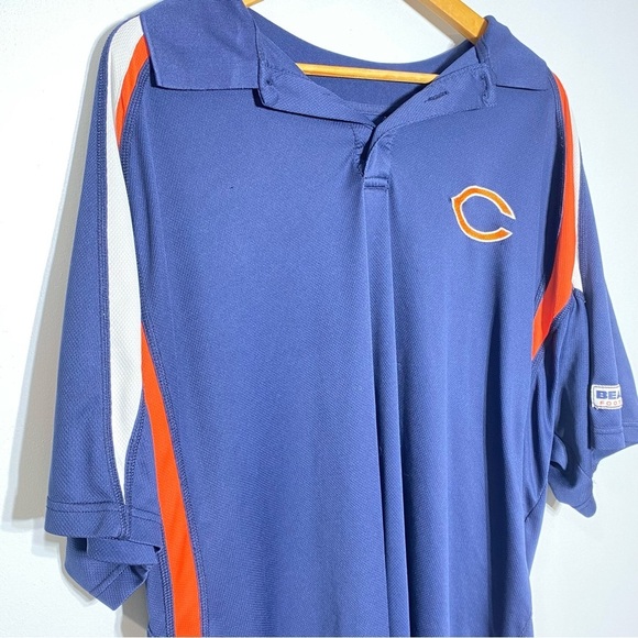 Chicago Bears Polo Shirt Mens 3XL Blue NFL Fanatics Short Sleeve Collar Logo - Picture 4 of 14
